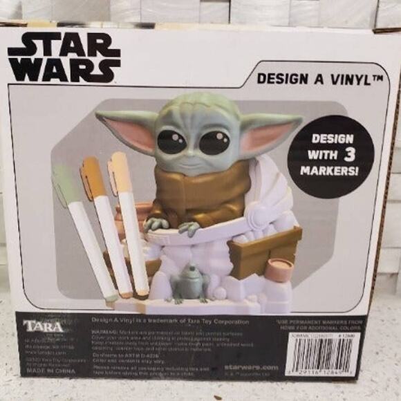 Star Wars Mandalorian The Child Baby Yoda Design a Vinyl Arts and Crafts - Picture 4 of 6